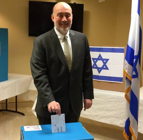 Ambassador Prosor votes